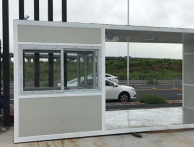 崗亭上裝的LED顯示屏有什么作用？